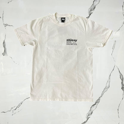 Stussy Dna Pig Dyed Natural T-shirt - Urban Utility