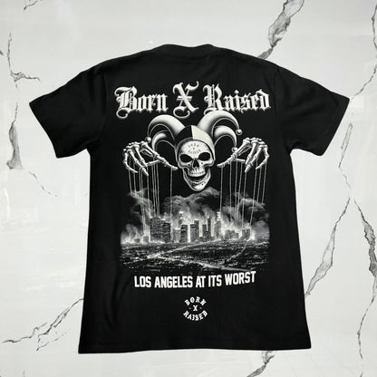 Born x Raised Los Angeles At Its Worst Black T-shirt - Urban Utility