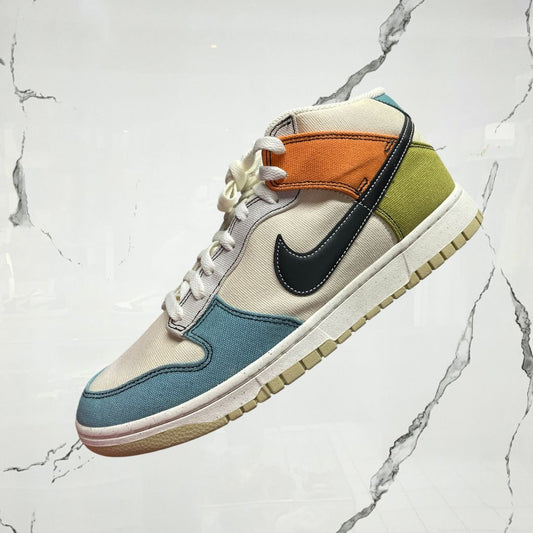 Dunk Mid Pale Ivory Multi - Urban Utility