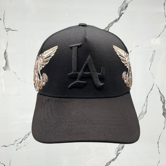 Fino	 LA Angels Black Cap