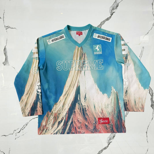 Supreme Mountain Blue Hockey Jersey