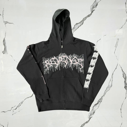 Revenge Black Pink Hoodie