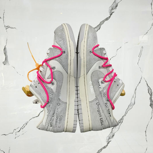 Dunk Low Off-White Lot 17 (De Uso)