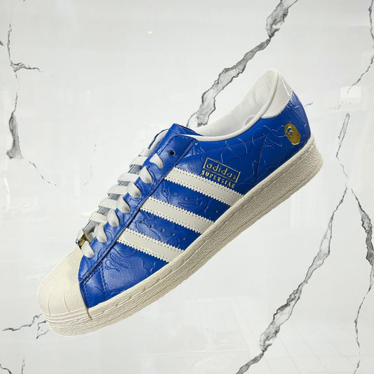 Superstar Vintage Bape Blue White