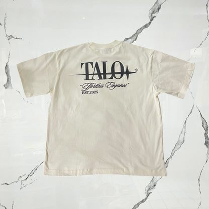 Talo Effortless Elegance Vainilla T-shirt - Urban Utility