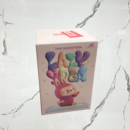 PopMart x How2work Labubu The Monsters Lazy Yoga