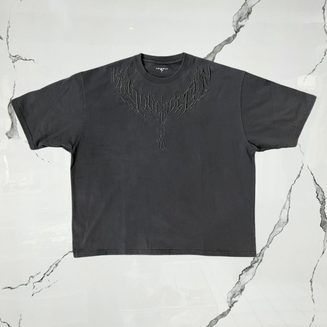 YoungLA Dark Wave Tees Black Wash T-shirt