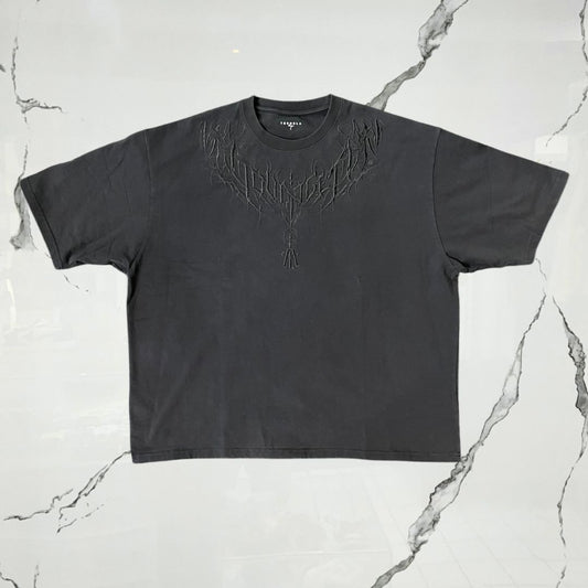YoungLA Dark Wave Tees Black Wash T-shirt