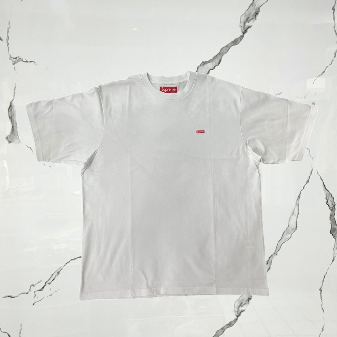 Supreme Small Box Logo White T-shirt - Urban Utility