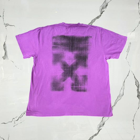 Off White Arrows Purple T-shirt ( De Uso) - Urban Utility