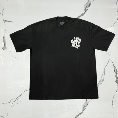All Saints Orlando SS Crew Jet Black - Urban Utility