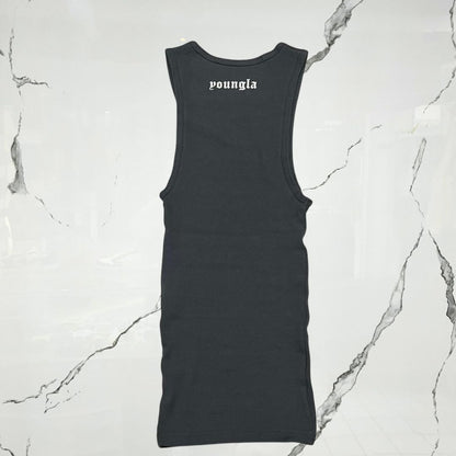 YoungLA Wife Lovers Grey Tank Tee - Urban Utility
