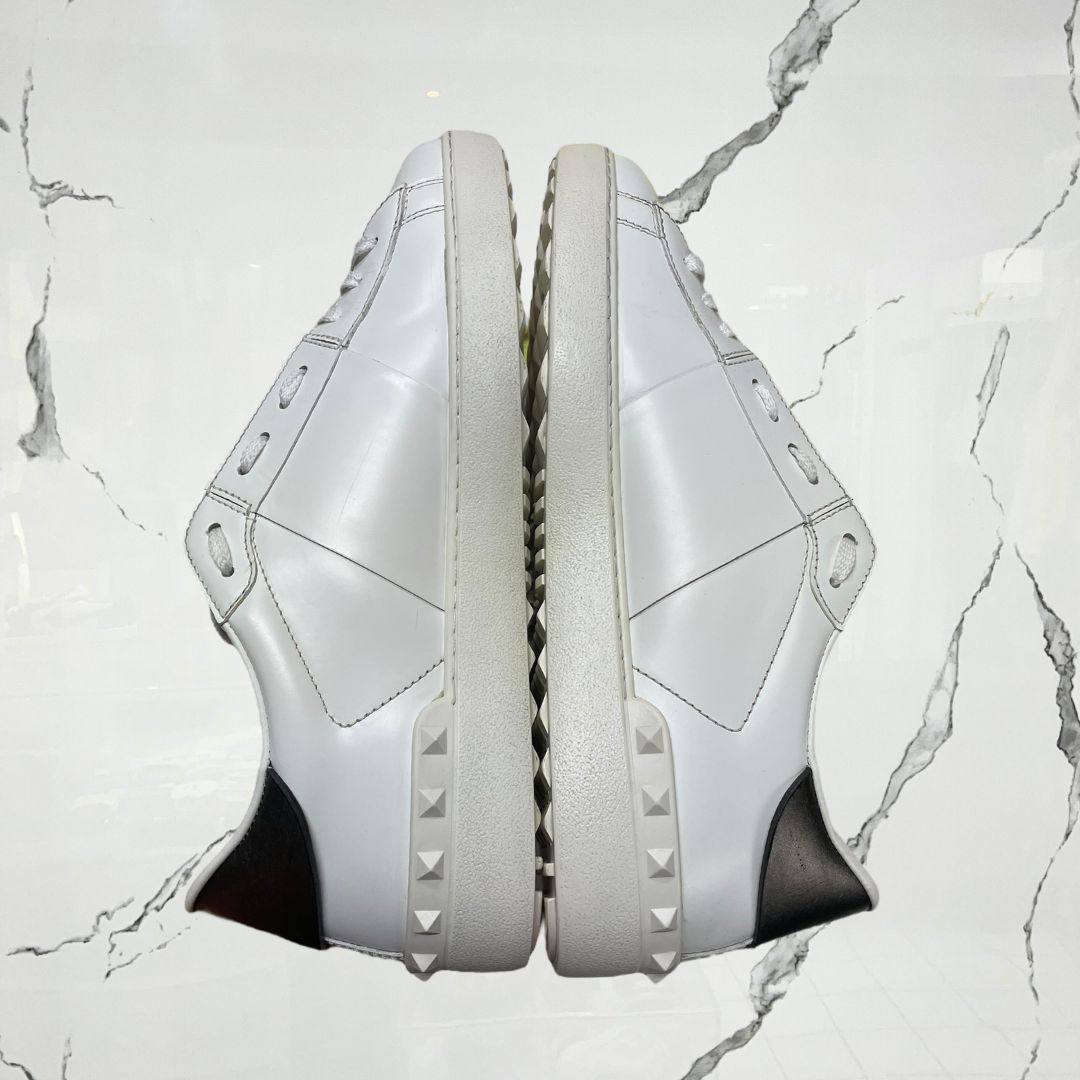 Valentino Garavani OpenVLTN Logo White Black Bronze (De Uso) - Urban Utility