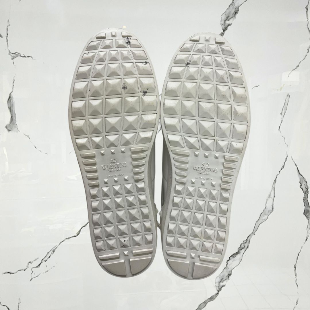 Valentino Garavani OpenVLTN Logo White Black Bronze (De Uso) - Urban Utility