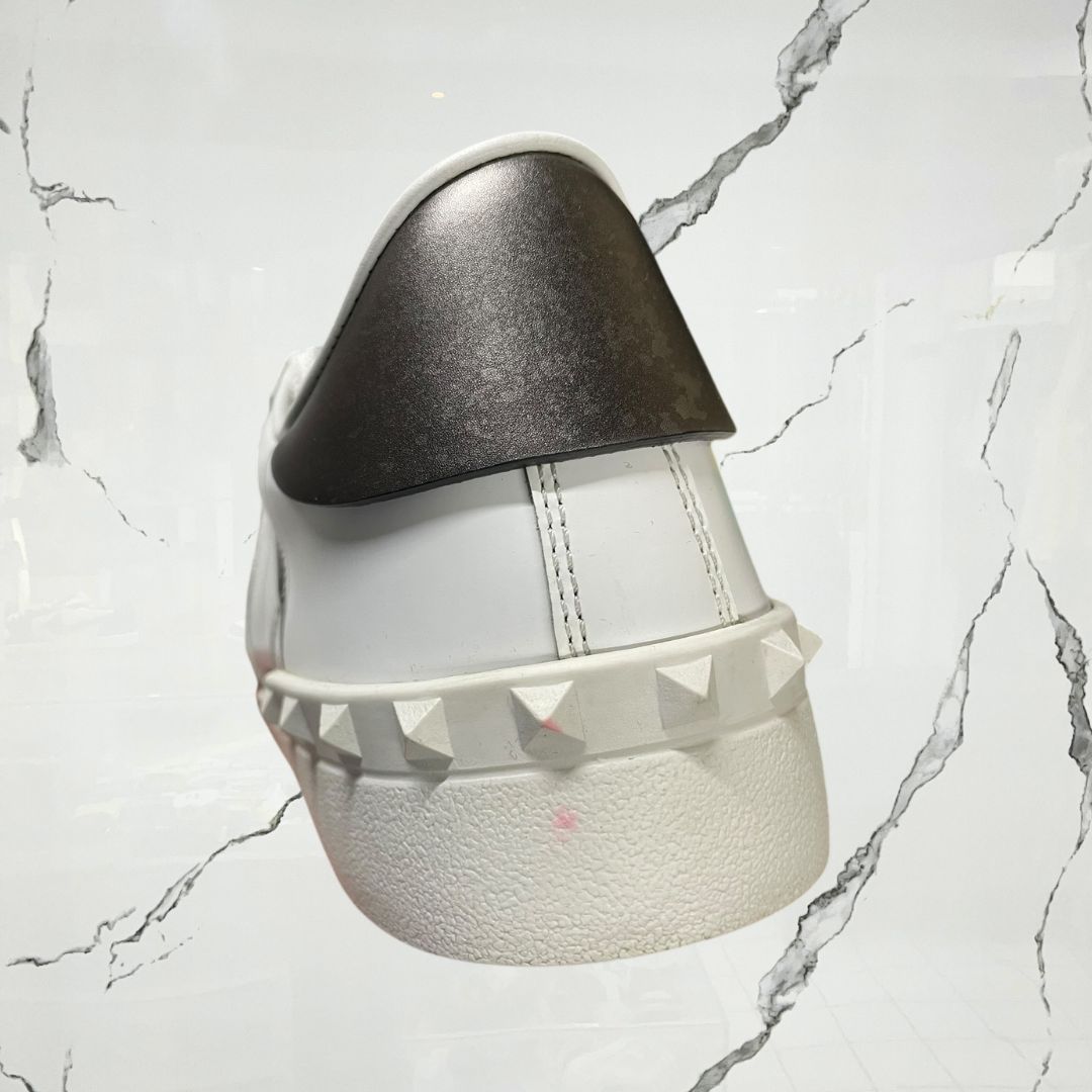 Valentino Garavani OpenVLTN Logo White Black Bronze (De Uso) - Urban Utility