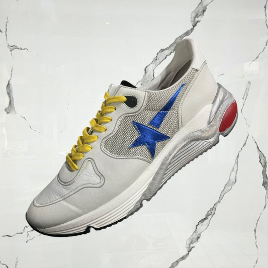 Goolden Goose Running Sole White Bluette - Urban Utility