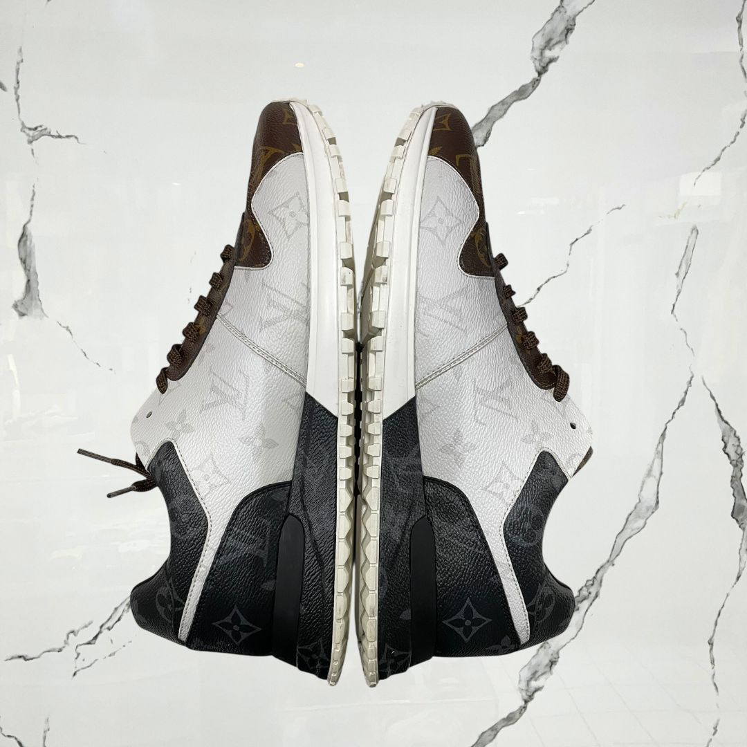 Louis Vuitton Run Away Brown Grey White (De Uso) - Urban Utility