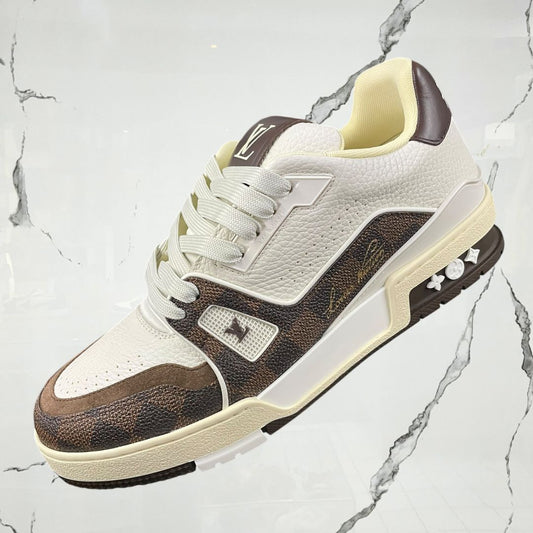 Louis Vuitton Trainer White Brown - Urban Utility