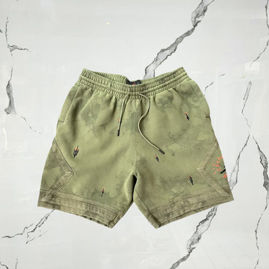 Jordan x Cactus Green Suede Short (De Uso) - Urban Utility