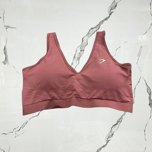 Gymshark Every Seamless Red Support Bra - Urban Utility