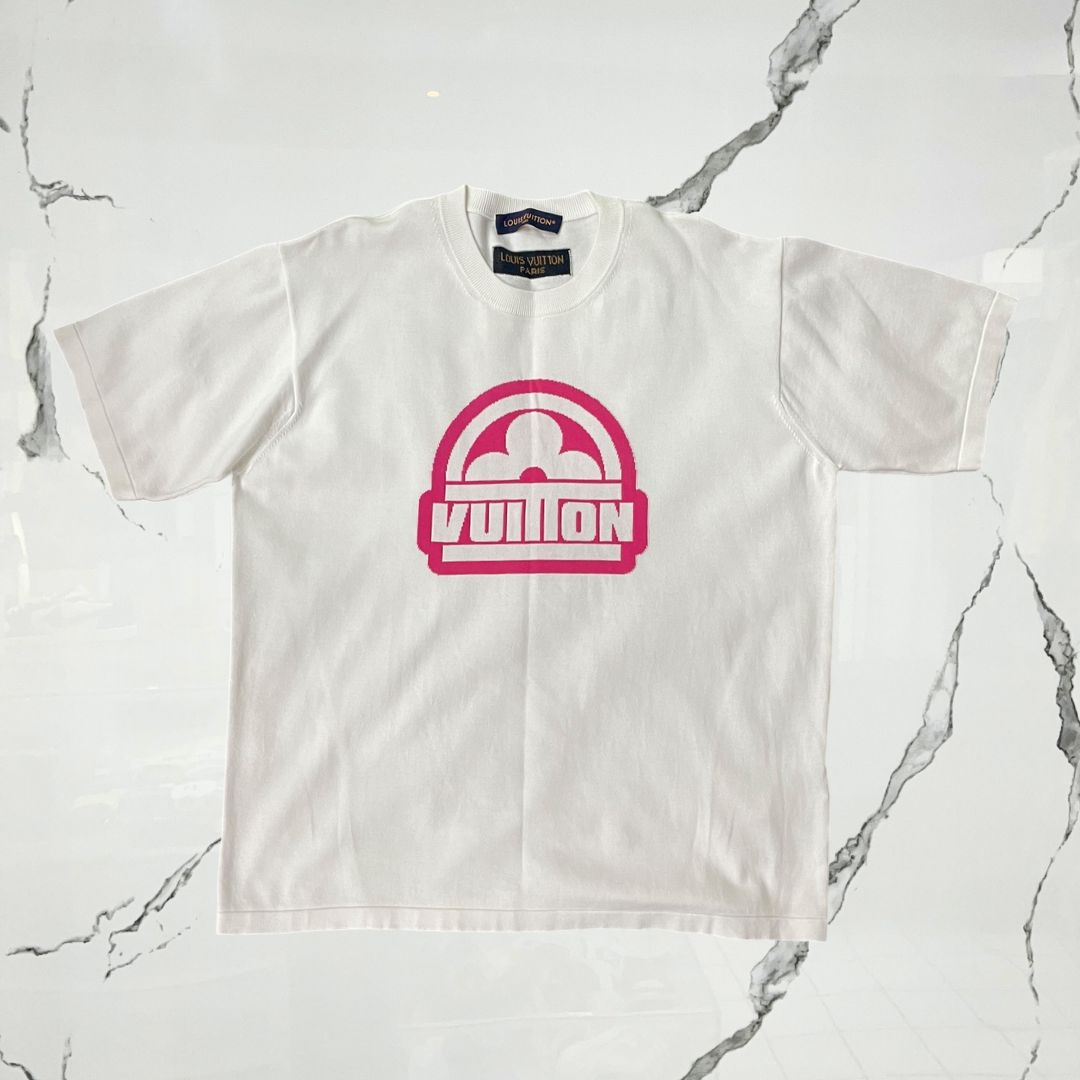 Louis Vuitton White Pink T-shirt (De Uso) - Urban Utility