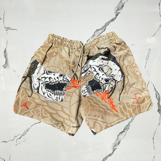 Travis Scott Cactus Jack x Jordan Pool Khaki (De Uso) - Urban Utility