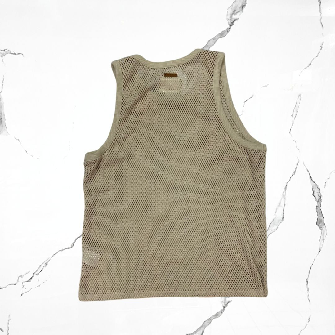 YoungLA Cotton Mesh Tan Tank - Urban Utility