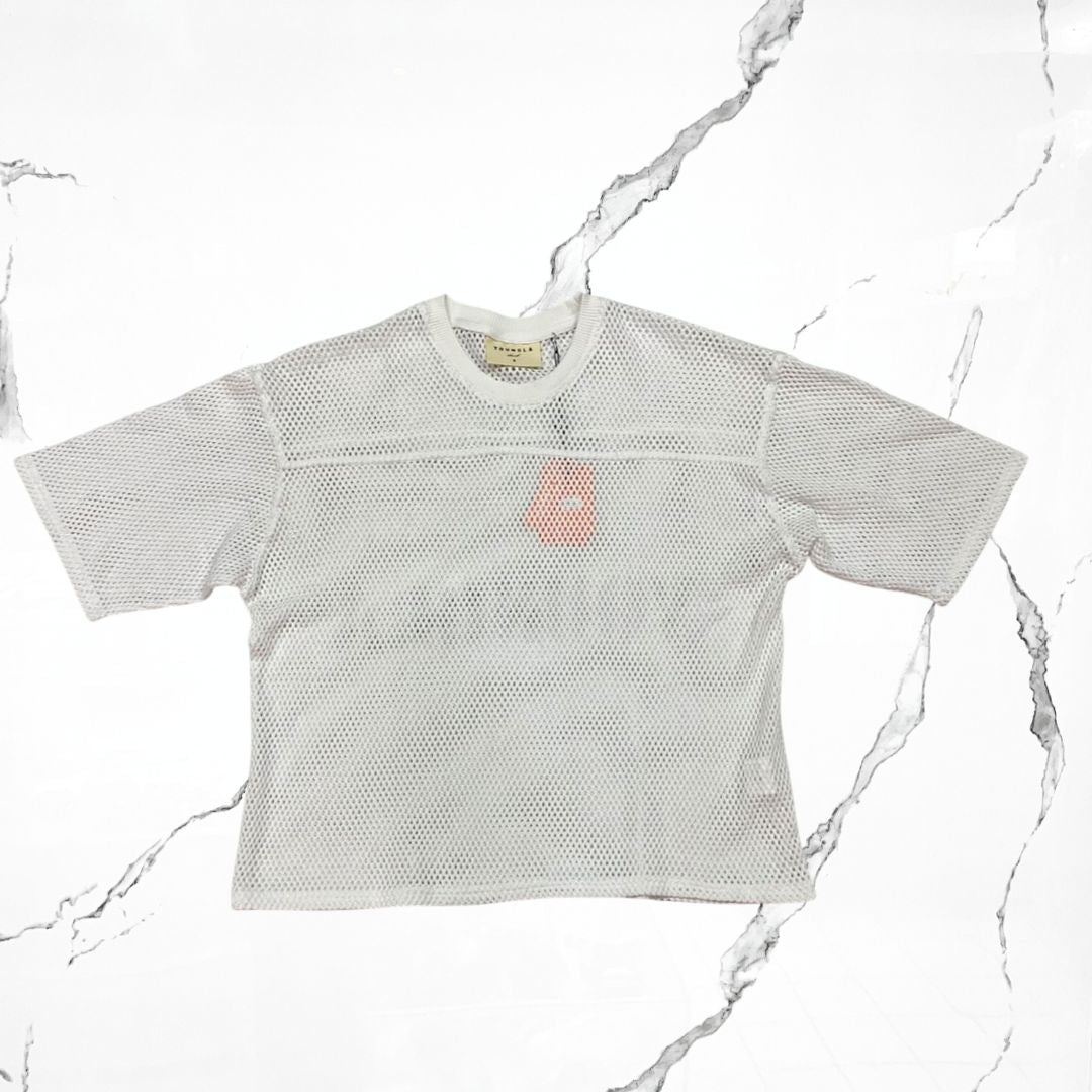 YoungLA Cotton Mesh White T-shirt - Urban Utility