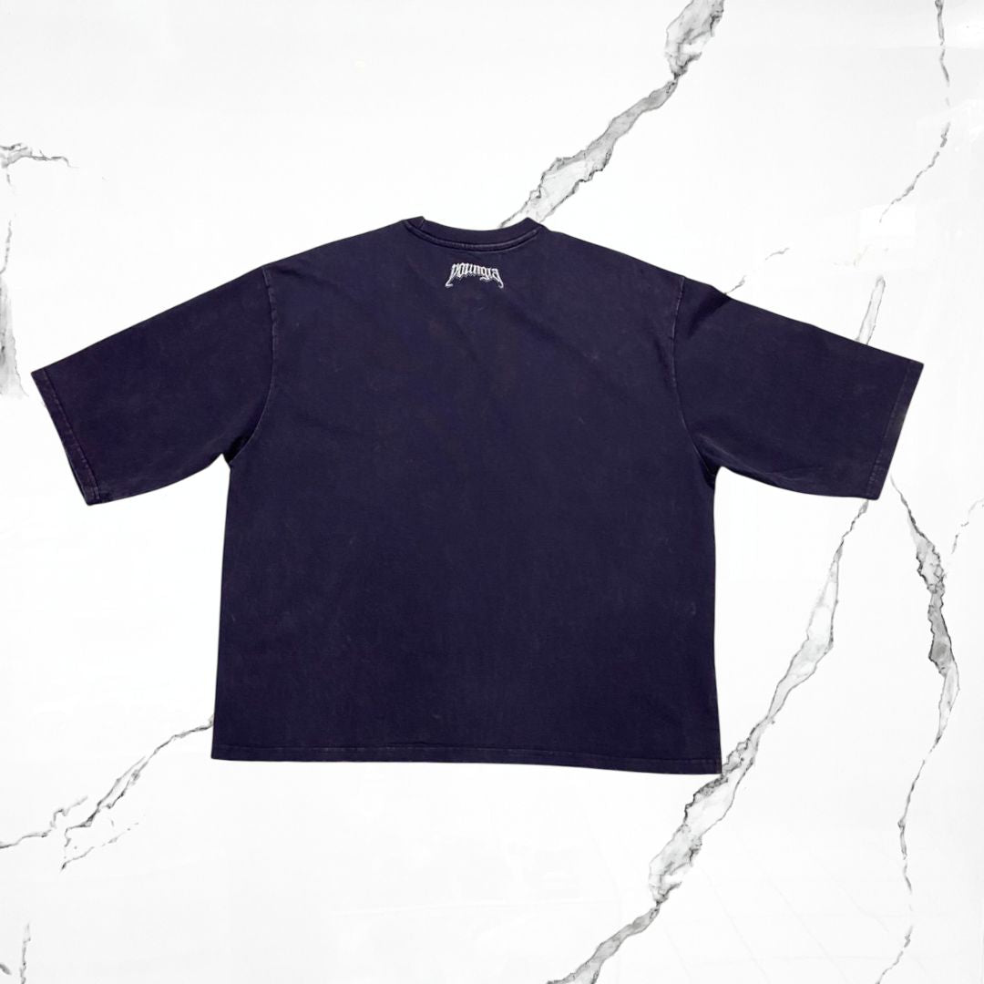 YoungLA Royal Knight Purple Wash T-shirt - Urban Utility