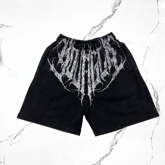 YoungLA Dark Wave Black Wash Short - Urban Utility