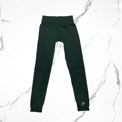 Gymshark Vital Seamless Woodland Green Marl Leggings - Urban Utility