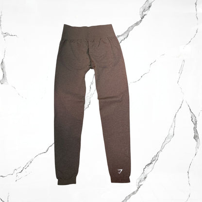 Gymshark Vital Seamless Espresso Marl Leggings - Urban Utility