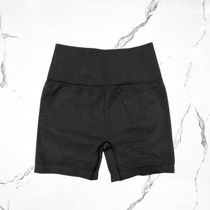 Gymshark Vital Seamless 2.0 Black Marl Shorts - Urban Utility