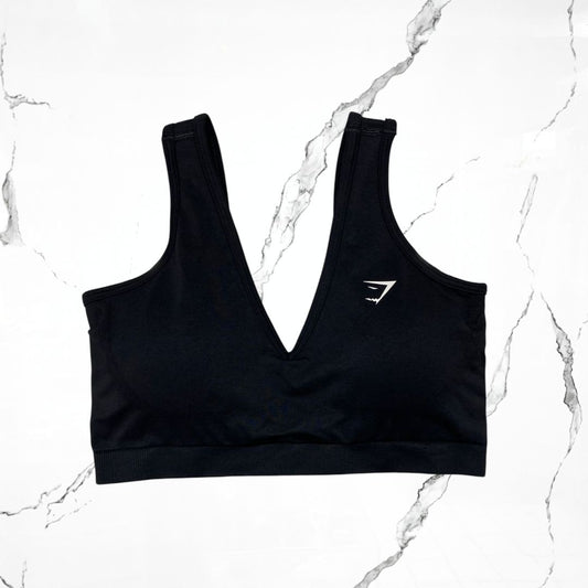 Gymshark Everyday Seamless Black Sports Bra - Urban Utility
