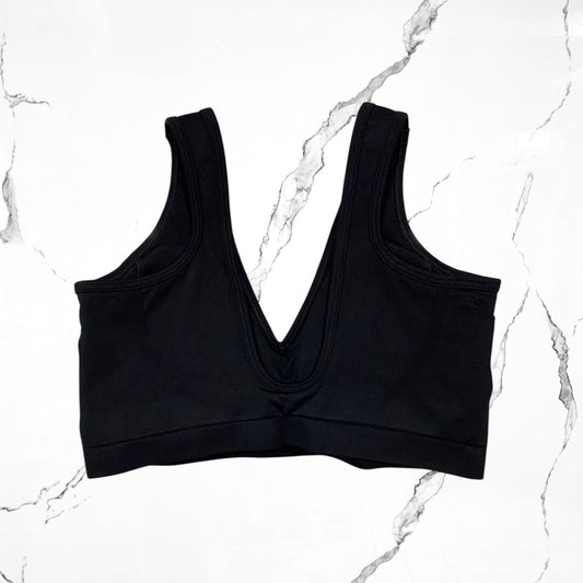 Gymshark Everyday Seamless Black Sports Bra - Urban Utility