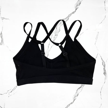Gymshark Double Up Black Sports Bra - Urban Utility
