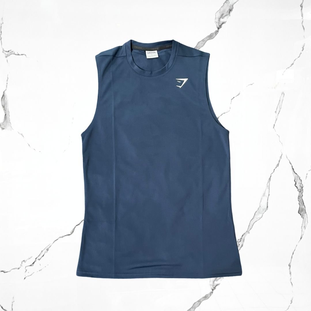 Gymshark Navy Tank Top - Urban Utility