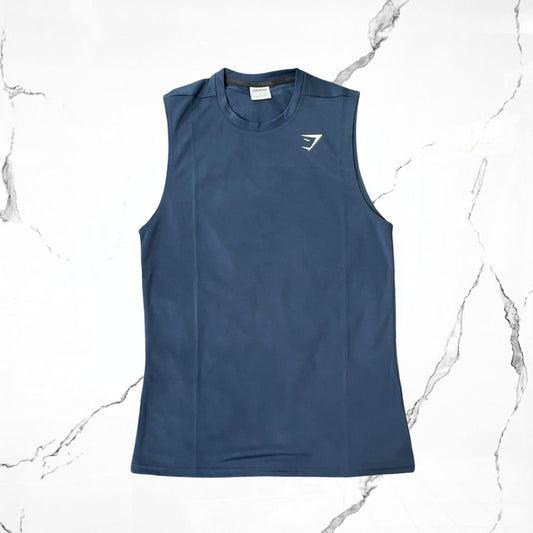 Gymshark Navy Tank Top - Urban Utility
