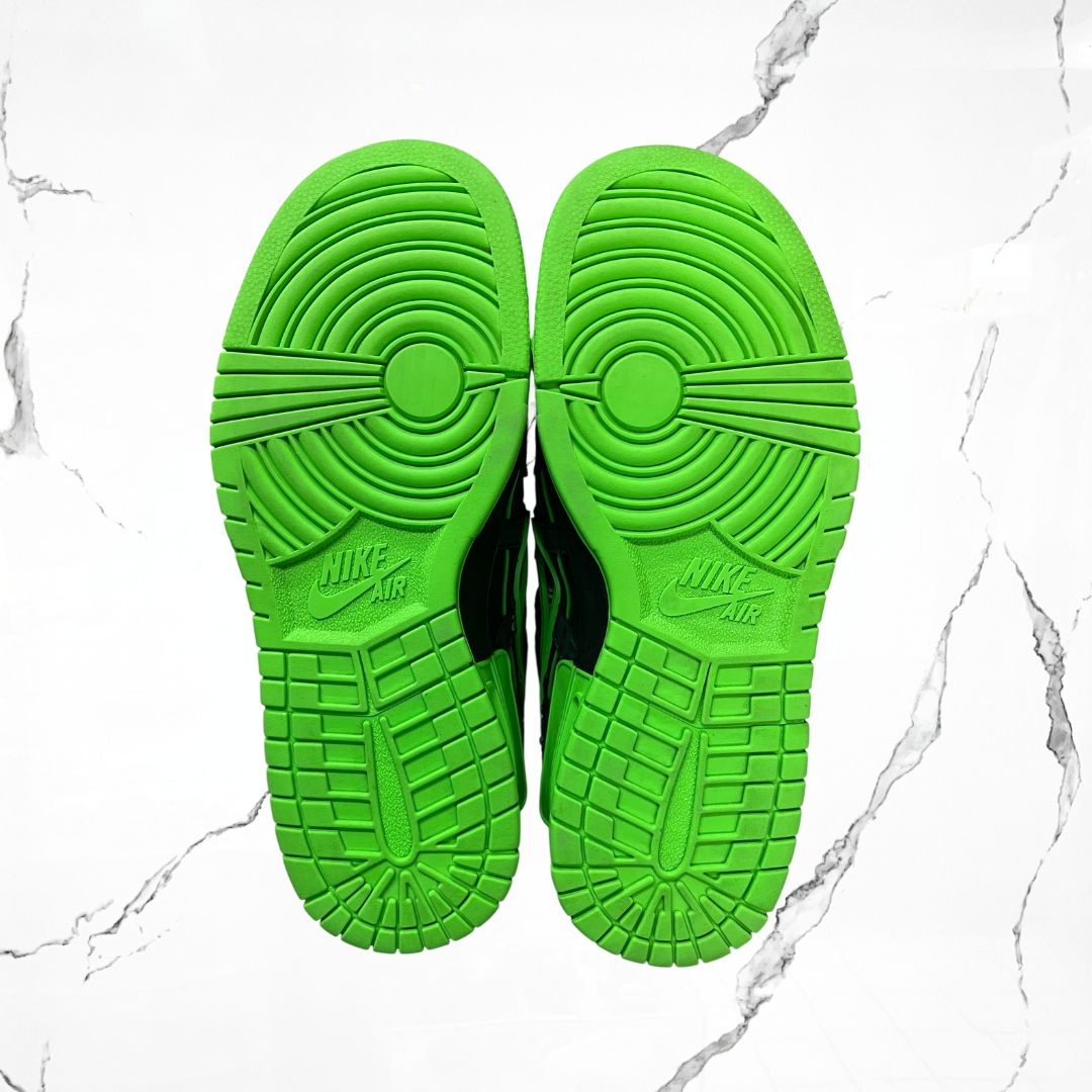 Dunk Air Rubber Off - White Green Strike (De Uso) - Urban Utility