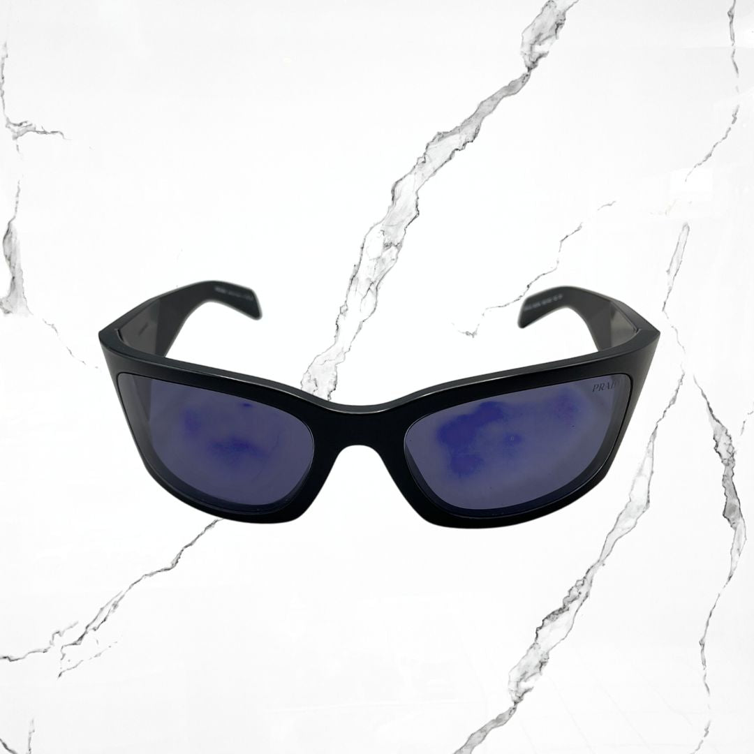 Prada PRADA PR A19S 1BO40G Black Sunglasses (De Uso) - Urban Utility