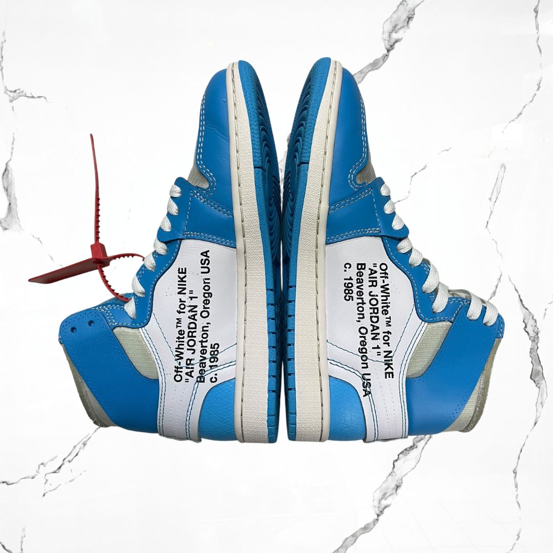 Jordan 1 High Off - White University Blue (De Uso) - Urban Utility