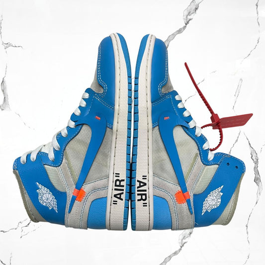 Jordan 1 High Off - White University Blue (De Uso) - Urban Utility