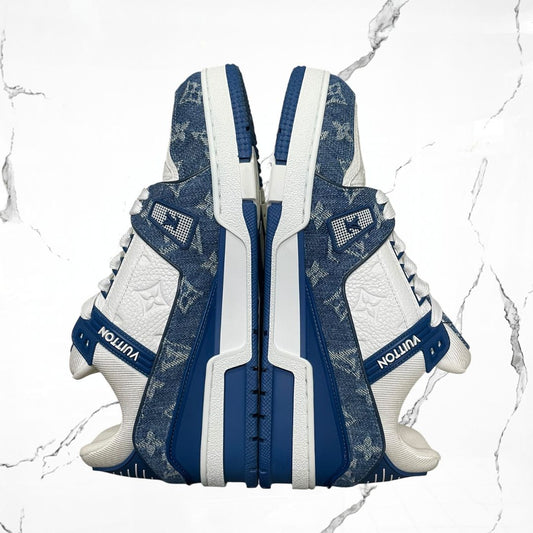 Louis Vuitton Trainer Monogram Denim (De Uso) - Urban Utility