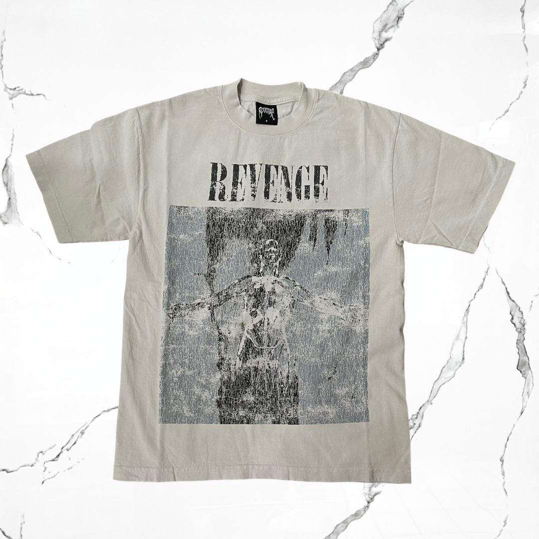 Revenge Silver Cement T-shirt - Urban Utility