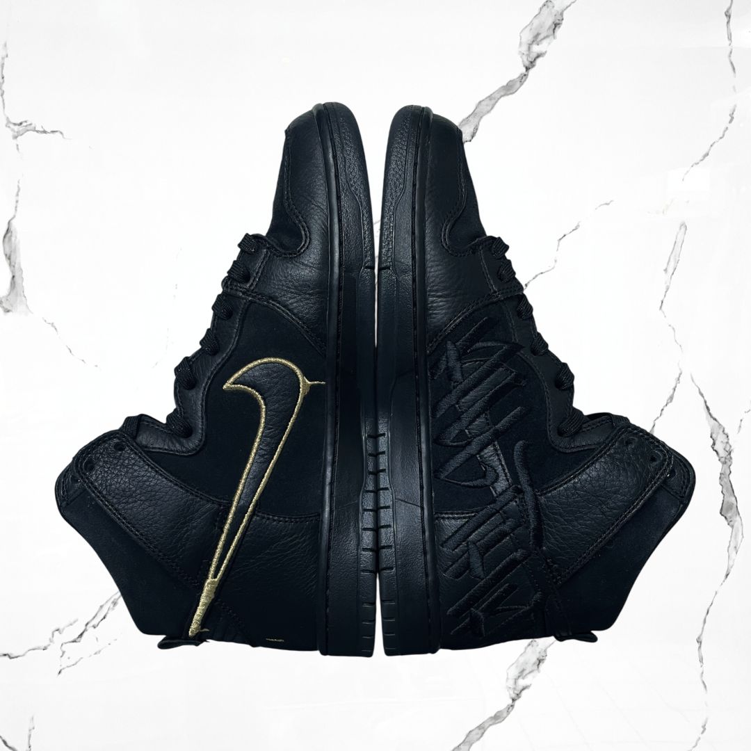 Dunk SB High Faust Black Gold (De Uso) - Urban Utility