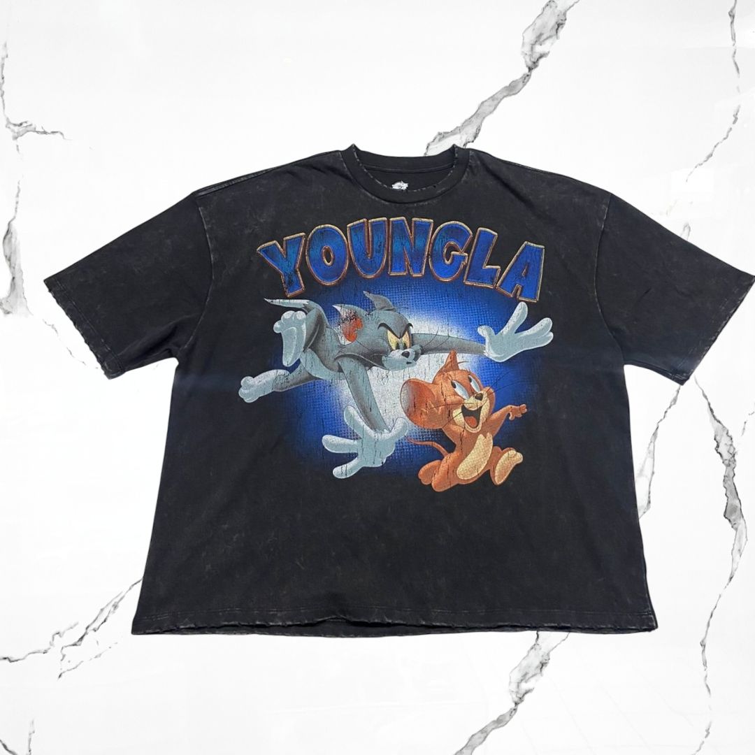 YoungLA Tom & Jerry Tees The Chase T-shirt - Urban Utility