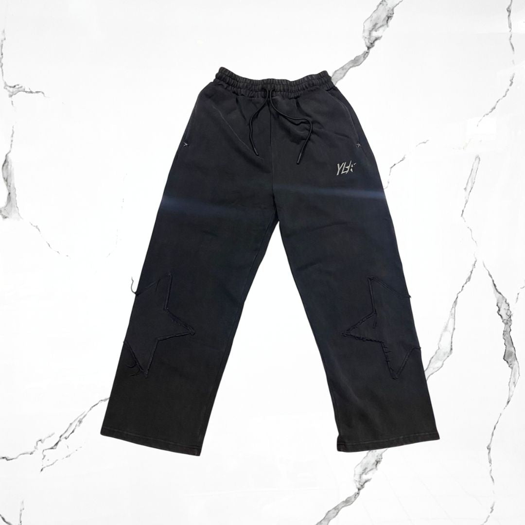 YoungLA Superstar Sweats Black Wash Pants - Urban Utility