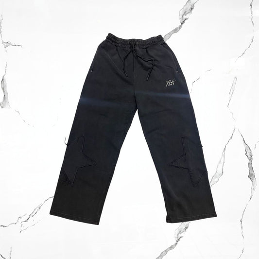 YoungLA Superstar Sweats Black Wash Pants - Urban Utility