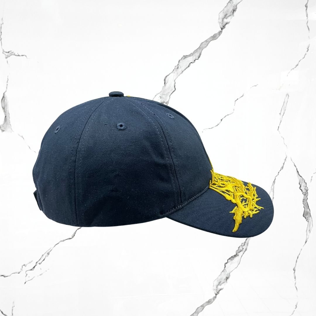 Revenge Dark Briar Hat Navy Yellow Cap - Urban Utility