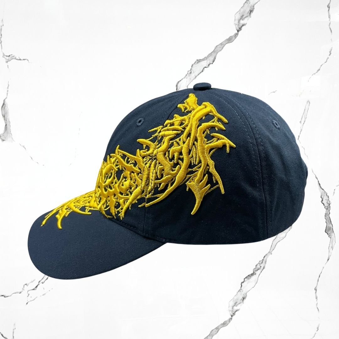 Revenge Dark Briar Hat Navy Yellow Cap - Urban Utility